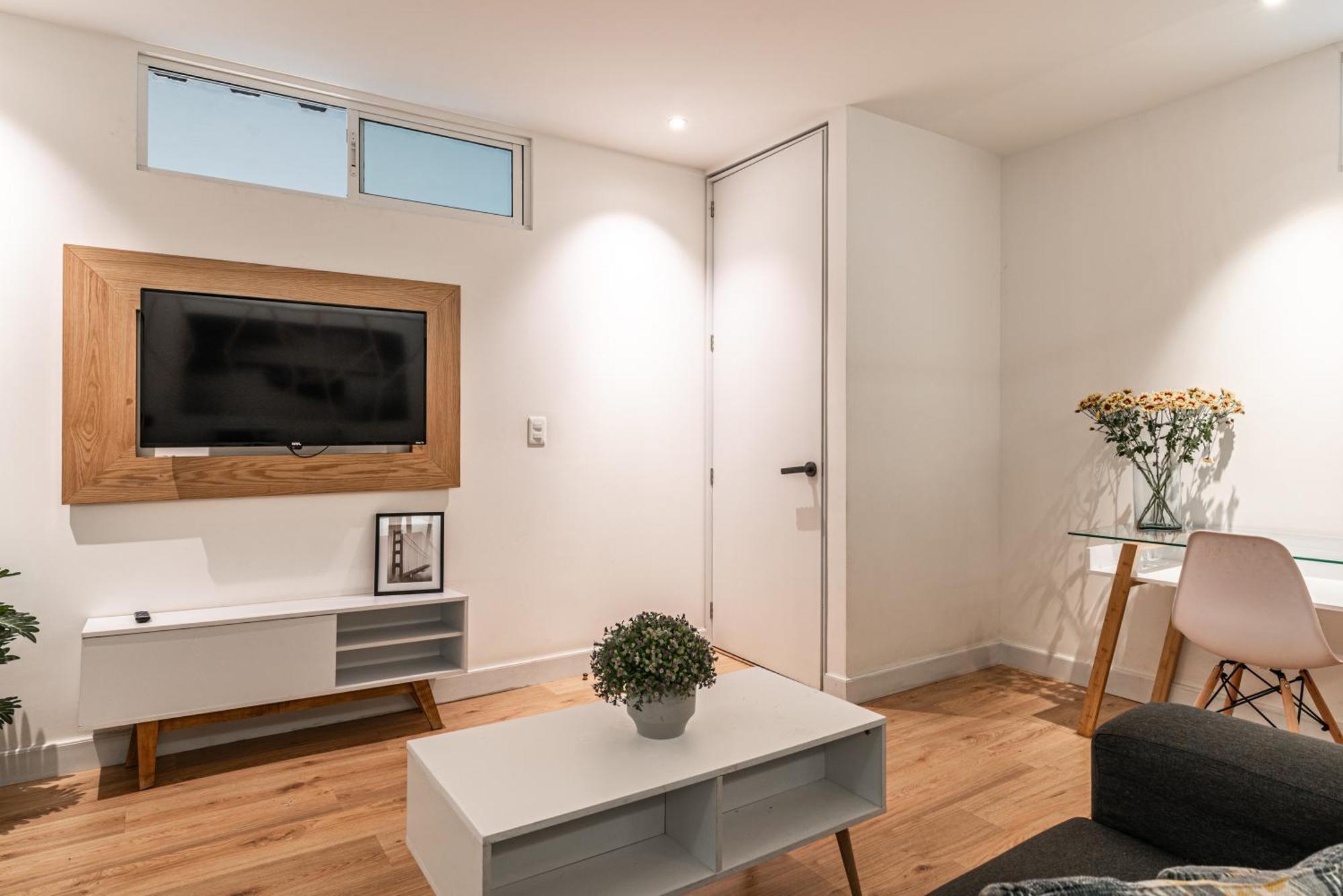 Cute Quiet Studio, Smart Tv, Six Flags 1 Km Mexico-stad Buitenkant foto